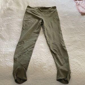 Free People Movement Green Leggings Large